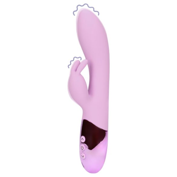 Loveline - Oppladbar kaninvibrator (rosa)