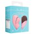 Loveline Tapping Heart - oppladbar klitorisvibrator (rosa)