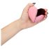 Loveline Tapping Heart - oppladbar klitorisvibrator (rosa)