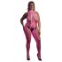 Ouch! - Åpen fluorescerende overall (rosa) - XL-4XL