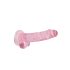 REALROCK - naturtro rosa dildo (17 cm)