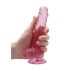 REALROCK - naturtro rosa dildo (17 cm)