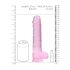 REALROCK - realistisk dildo - rosa, 22cm