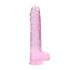 REALROCK - realistisk dildo - rosa, 22cm