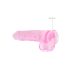 REALROCK - realistisk dildo - rosa, 22cm