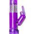 Easytoys Rabbit - roterende perlevibrator med klitorisstimulator (lilla)