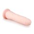 Easytoys - Silikon dildo med sugekopp (21 cm) - Naturlig