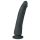 Easytoys - 100% silikon dildo med sugekopp (21cm) - svart