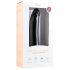 Easytoys - 100% silikon dildo med sugekopp (21cm) - svart