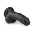 Easytoys - sugekopp, realistisk dildo (15cm) - svart