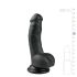 Easytoys - sugekopp, realistisk dildo (15cm) - svart