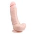 Easytoys - naturtro sugekoppdildo med baller (20 cm)