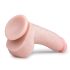 Easytoys - naturtro sugekoppdildo med baller (20 cm)