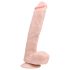 Easytoys - Stor naturtro dildo med sugekopp (26,5cm)