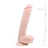 Easytoys - Stor naturtro dildo med sugekopp (26,5cm)