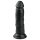 Easytoys - realistisk dildo med sugekopp (15,5 cm) - svart