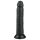 Easytoys - realistisk dildo med sugekopp (20,5 cm) - svart