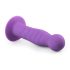 Easytoys - bølgete sugekoppdildo (lilla)