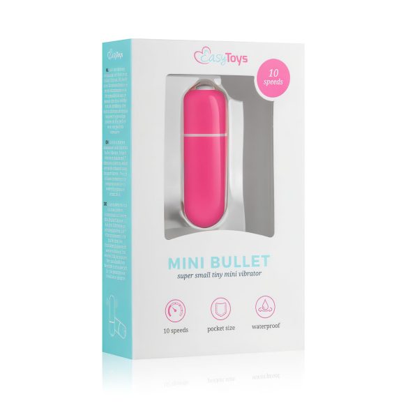 Easytoys - Mini stavvibrator (rosa)