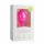 Easytoys Diamond - Rosa analplugg med hvite steiner (medium)