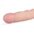 Real Fantasy Scott - Realistisk dildo 25 cm (hudfarget)