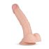 Realistisk Fantasy Derek - 22 cm dildo med testikler (natur)