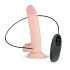 Real Fantasy Glynn - oppladbar, naturtro vibrator - 25 cm