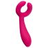 Easytoys Par - oppladbar vanntett parvibrator (rosa)