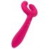 Easytoys Par - oppladbar vanntett parvibrator (rosa)