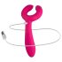 Easytoys Par - oppladbar vanntett parvibrator (rosa)