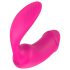 Kjærlighetsvibber Duo - 2in1 klitorisvibrator (rosa)