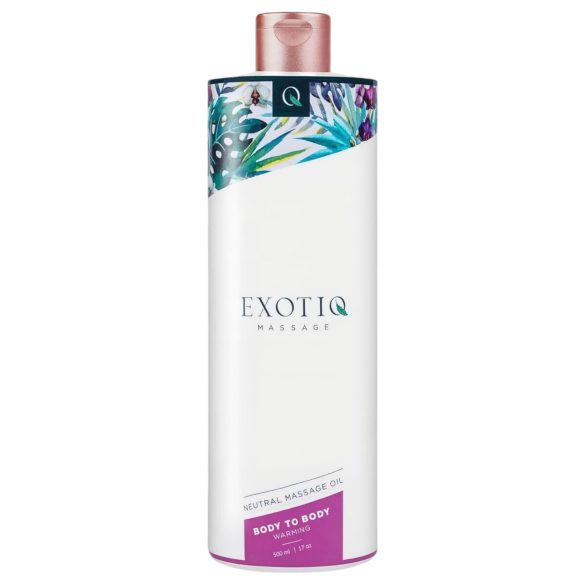 Exotiq Kropp-til-Kropp - varmende massasjeolje (500ml)