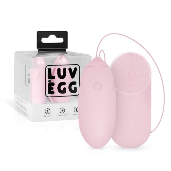 LUV EGG - oppladbart, trådløst vibroegg (rosa)