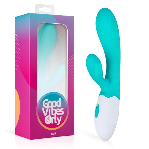 Bare gode vibber Blis Rabbit - oppladbar klitorisvibrator (turkis)