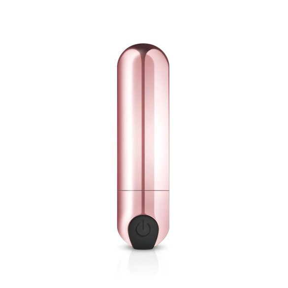 Rosy Gold Bullet - oppladbar mini-vibrator (rosegull)