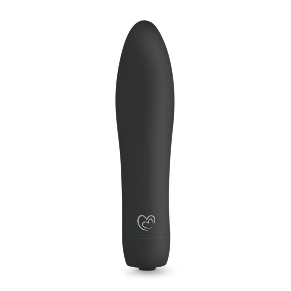 Easytoys Velvet Vibe - oppladbar stavvibrator (svart)