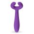 Easytoys Par - oppladbar, vanntett parvibrator (lilla)