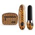 Panthra Asha - Oppladbar leppestiftvibrator (leopard-svart)