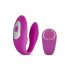 Easytoys Tap Dancer - vanntett parvibrator med fjernkontroll (rosa)