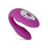 Easytoys Tap Dancer - vanntett parvibrator med fjernkontroll (rosa)