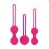 Easytoys LoveBalls - 3 gésa-kuler (rosa)