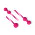 Easytoys LoveBalls - 3 gésa-kuler (rosa)