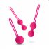 Easytoys LoveBalls - 3 gésa-kuler (rosa)