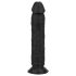 Easytoys - realistisk dildo - 22,5 cm (svart)