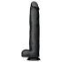 BUTTR Operation Dingo - gigantisk svart dildo - 43 cm