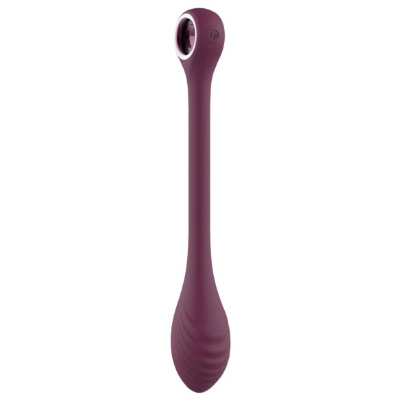 Glam - justerbar, vanntett G-punktvibrator (lilla)