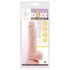 Mr. Dixx 7.6 - naturlig sugdildo med baller (19,5 cm)