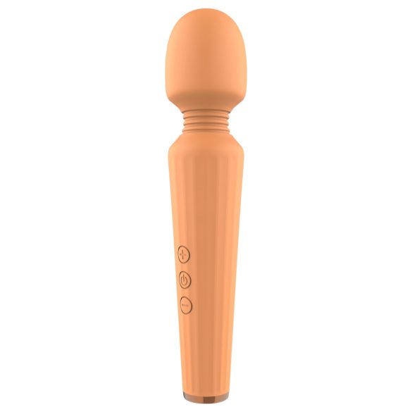 Glam - oppladbar massasjevibrator (oransje)