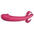 Dreamtoys Anywhere glede-vibe - oppladbar 4-i-1 vibrator (rosa)