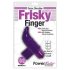 Frisky Finger - vanntett finger-vibrator (lilla)